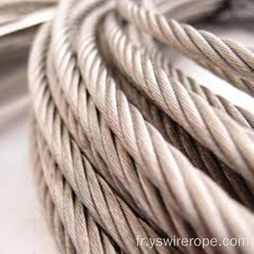 316 ROPE DE VIEUX en acier inoxydable 7x7 2,0 mm